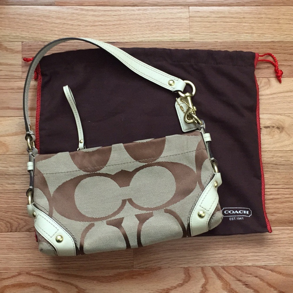 New Coach shoulder purse